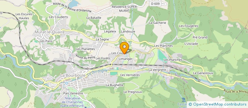 localisation de l'entreprise FRIRO à MONT-DORE