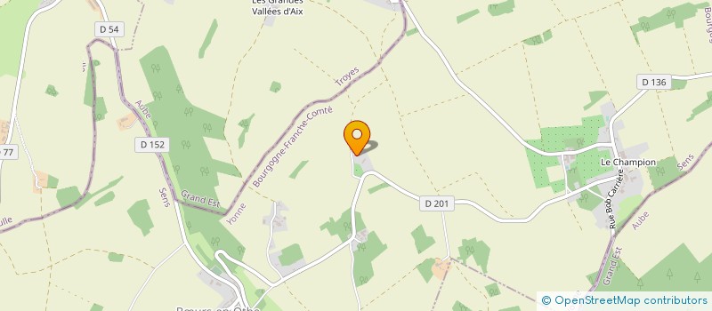 localisation de l'entreprise FRIRY INDIVISION  BOEURS-EN-OTHE