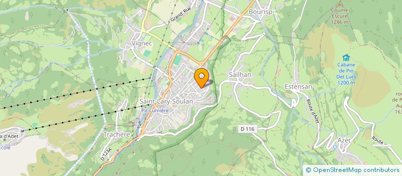 localisation de l'entreprise FRISA  SAINT-LARY-SOULAN