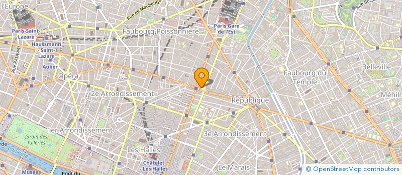 localisation de l'entreprise FRISBEE  PARIS