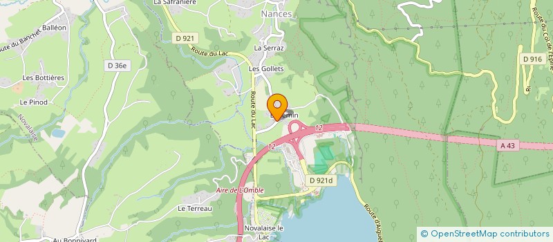 localisation de l'entreprise FRISCOPH  NANCES