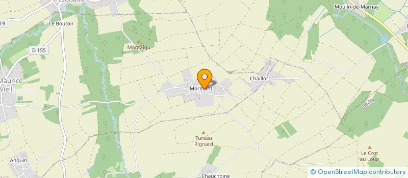 localisation de l'entreprise FRISKOULE  SAINT-MAURICE-LE-VIEIL