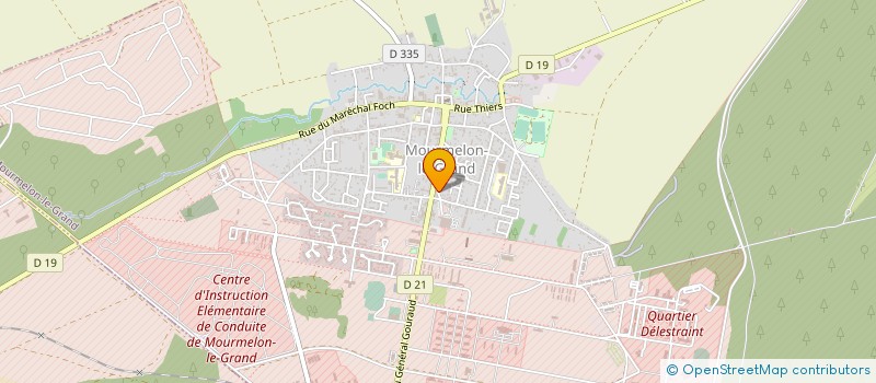 localisation de l'entreprise FRISMAP à MOURMELON-LE-GRAND