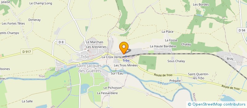 localisation de l'entreprise FRISON  MONTOIRE-SUR-LE-LOIR