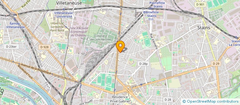 localisation de l'entreprise FRISON CMM à PIERREFITTE-SUR-SEINE