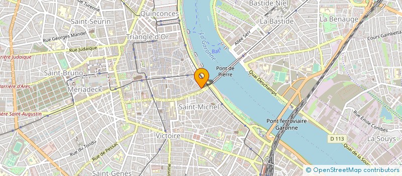 localisation de l'entreprise FRISOU-FRISOU à BORDEAUX