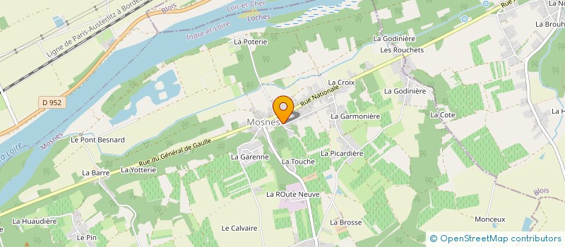 localisation de l'entreprise FRISSANT  MOSNES