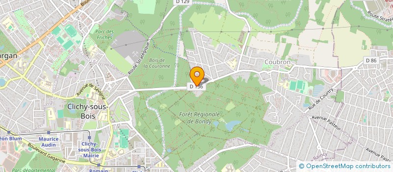localisation de l'entreprise FRISSONS SPORT à COUBRON