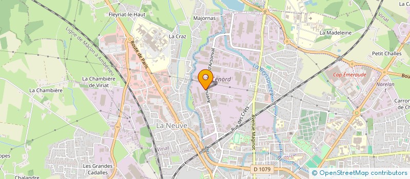 localisation de l'entreprise FRISTOT  BOURG-EN-BRESSE