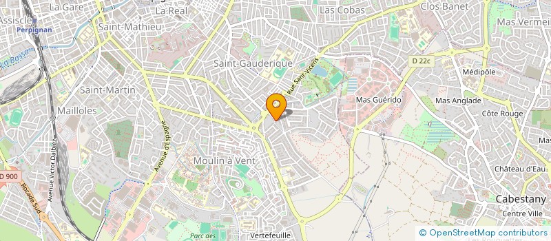 localisation de l'entreprise FRIT RAVICH FRANCE  PERPIGNAN