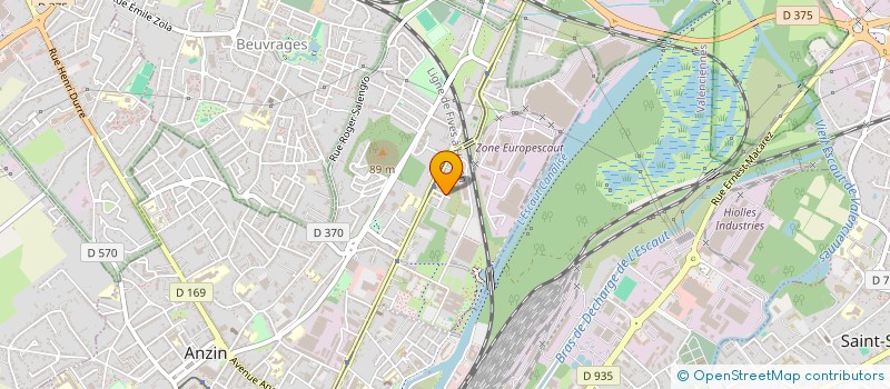 localisation de l'entreprise FRITERIE MAMA  ANZIN