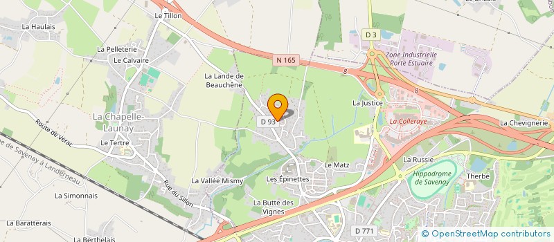 localisation de l'entreprise FRITSA  SAVENAY