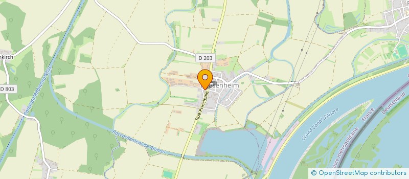 localisation de l'entreprise FRITSCH JEAN FREDERIC  FRIESENHEIM