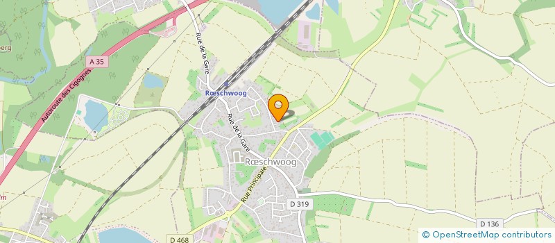 localisation de l'entreprise FRITSCH REVETEMENTS DE SOLS  RSCHWOOG