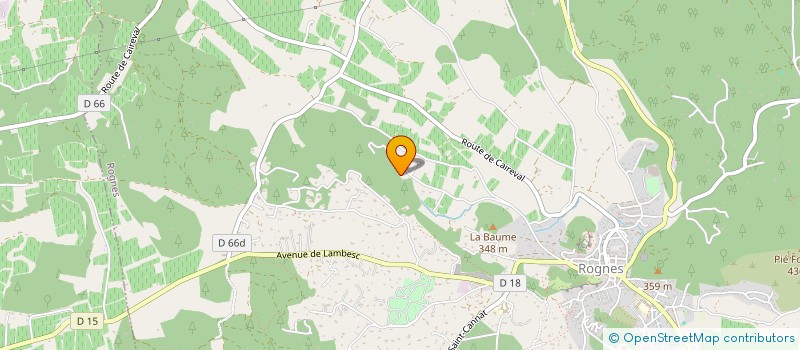 localisation de l'entreprise FRITZ ALBER  ROGNES