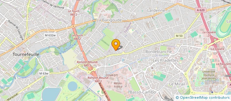 localisation de l'entreprise FRITZ COMMUNICATION à TOULOUSE