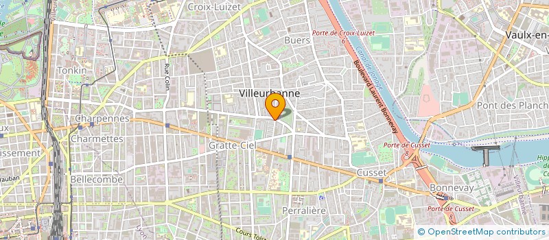 localisation de l'entreprise FRITZ D'ANJOU  VILLEURBANNE