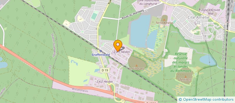 localisation de l'entreprise FRITZ KUBLER SARL COMPTEURS ET CODEURS INDUSTRIELS à WITTELSHEIM