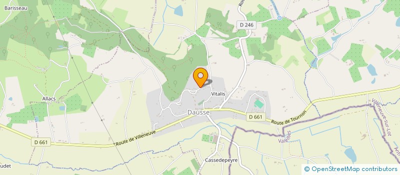 localisation de l'entreprise FRIULIMMO  DAUSSE