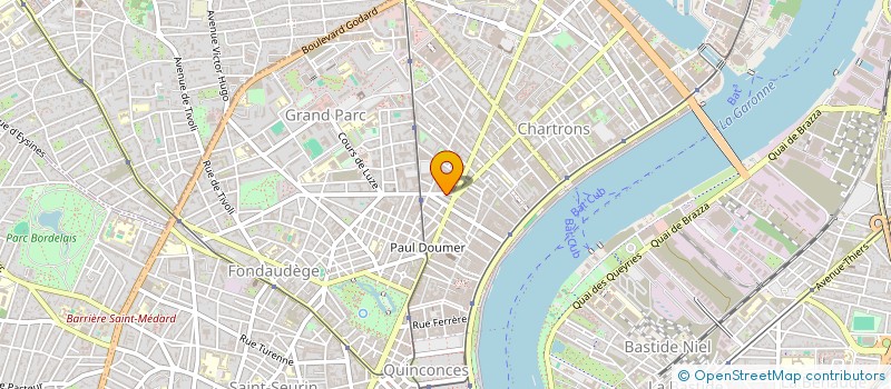localisation de l'entreprise FRIVAL ANC ETS GATTI à BORDEAUX