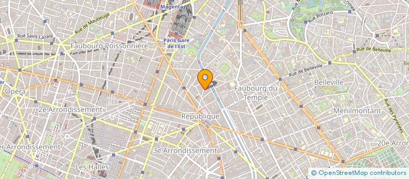 localisation de l'entreprise FRIVOLI  PARIS