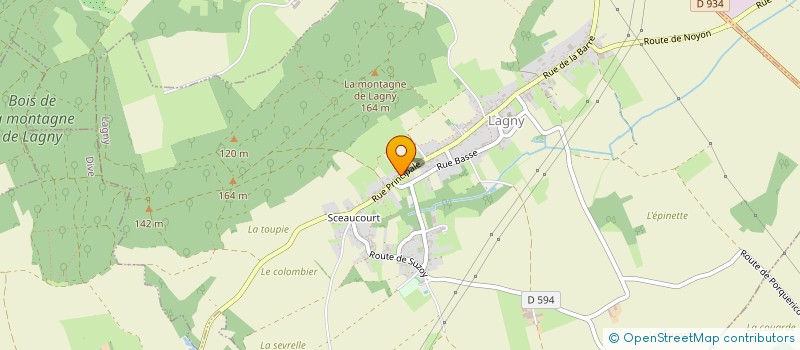 localisation de l'entreprise FRIZON-SAVREUX  ECUVILLY