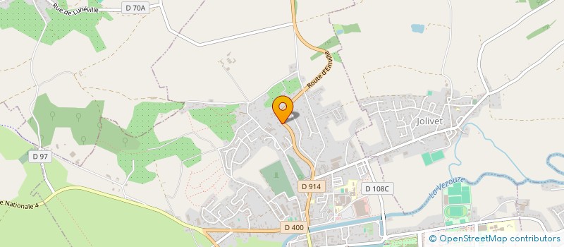 localisation de l'entreprise FRJ  LUNEVILLE