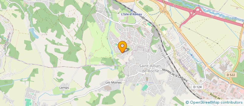 localisation de l'entreprise FRKONSULTING  L'ISLE-D'ABEAU