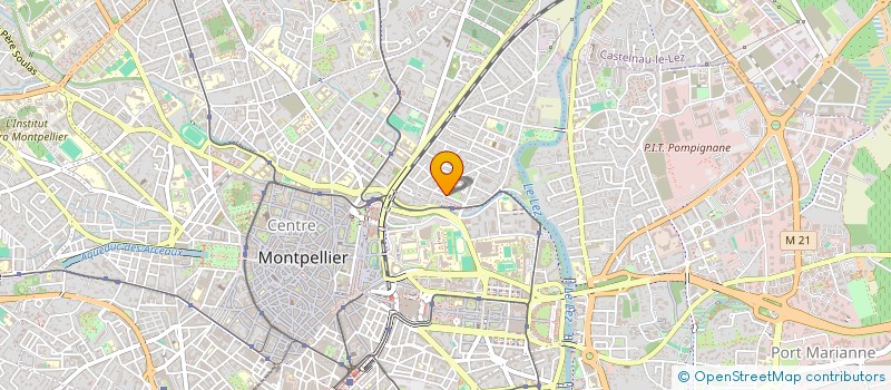localisation de l'entreprise FRL à MONTPELLIER