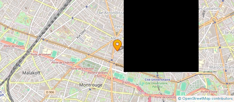 localisation de l'entreprise FRL PRODUCTIONS  PARIS