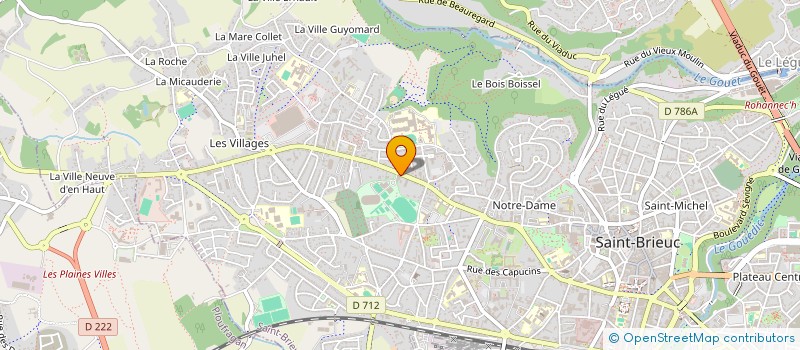 localisation de l'entreprise FRL1  SAINT-BRIEUC