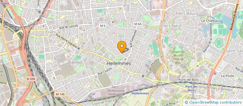 localisation de l'entreprise FRLA CONSEIL à LILLE