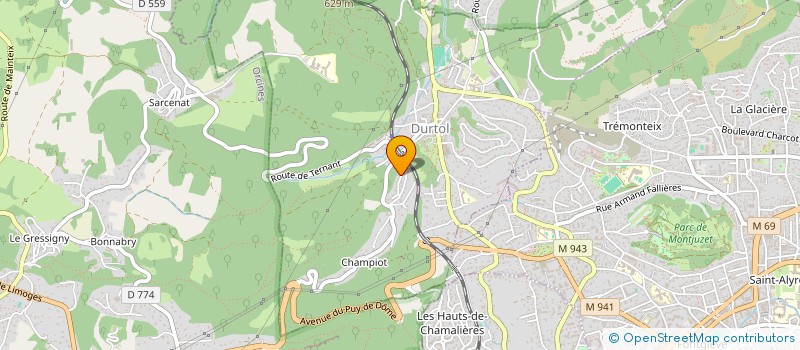 localisation de l'entreprise FRLB CONSULTING  DURTOL