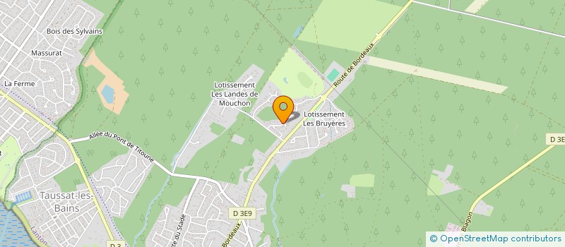 localisation de l'entreprise FRLC  LANTON