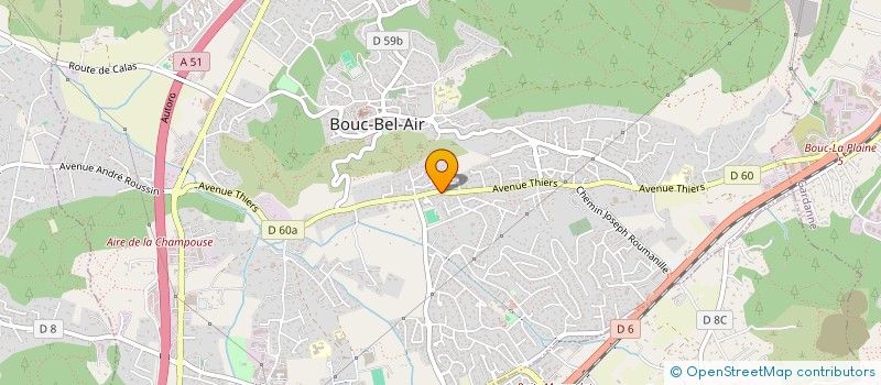 localisation de l'entreprise FRM TRANSACTIONS à BOUC-BEL-AIR