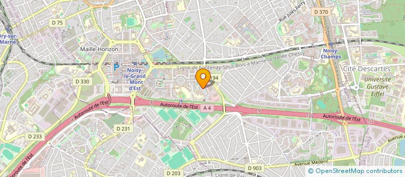 localisation de l'entreprise FRM VERSAILLES  NOISY-LE-GRAND