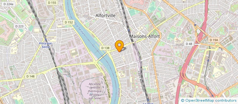 localisation de l'entreprise FRMD SARL PARAMED à ALFORTVILLE