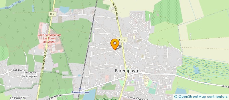 localisation de l'entreprise FRMDB  PAREMPUYRE