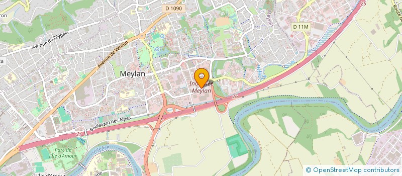 localisation de l'entreprise FRN INGENIERIE à MEYLAN