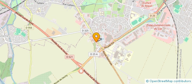 localisation de l'entreprise FRN LCM  FERIN