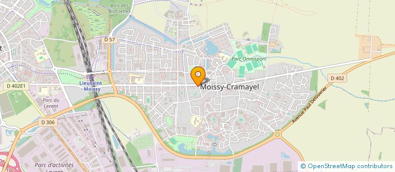 localisation de l'entreprise FRN TECH à MOISSY-CRAMAYEL