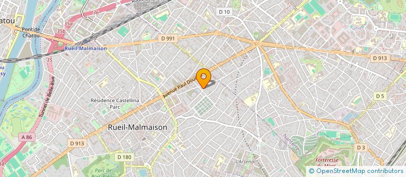 localisation de l'entreprise FRO IMOB+ à RUEIL-MALMAISON