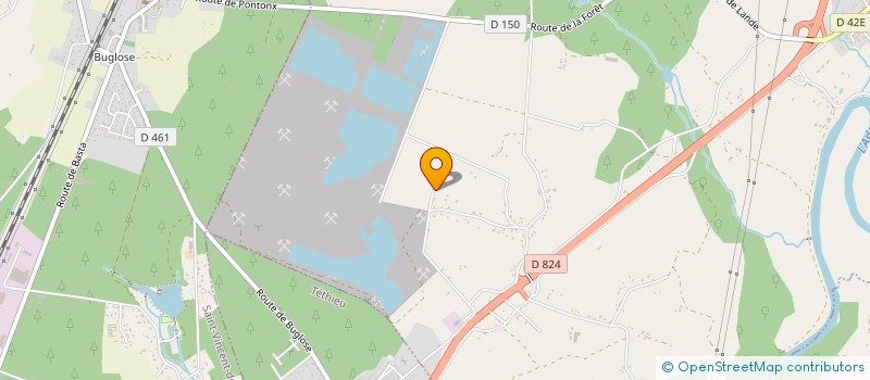 localisation de l'entreprise FROA  PONTONX-SUR-L'ADOUR