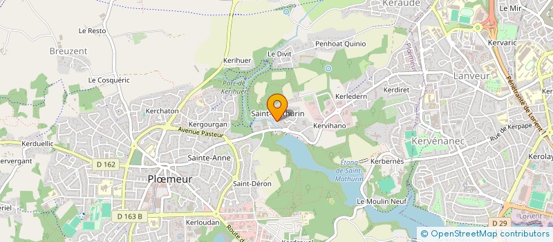 localisation de l'entreprise FROCAST à PLOEMEUR