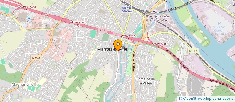 localisation de l'entreprise FROCLIMAT à MANTES-LA-VILLE