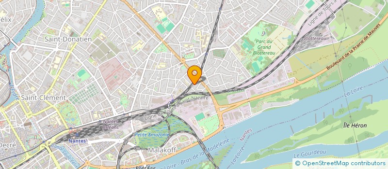 localisation de l'entreprise FROCRAIN-PICAND à NANTES