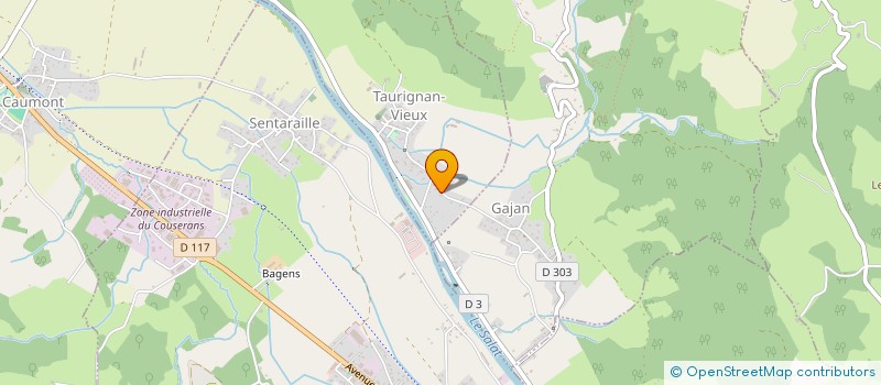 localisation de l'entreprise FROG à TAURIGNAN-VIEUX