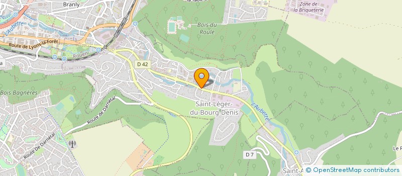 localisation de l'entreprise FROG SOLUTIONS SAS  SAINT-LEGER-DU-BOURG-DENIS