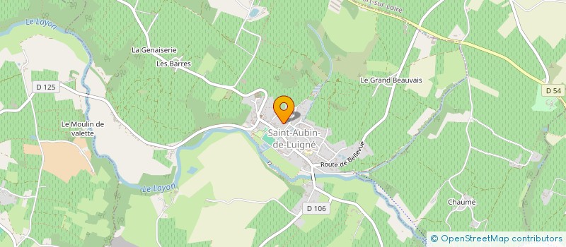 localisation de l'entreprise FROGER à CHEMILLE-EN-ANJOU