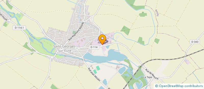 localisation de l'entreprise FROGER - FERREOL-RAGOTIN à SAINT-GEORGES-SUR-EURE